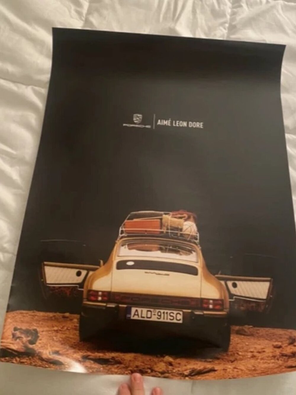 ALD / Porsche 911SC Poster Aime leon dore Super Carrera